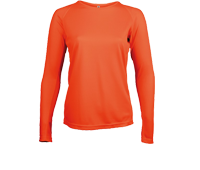 Sportshirt Dames lange Mouw